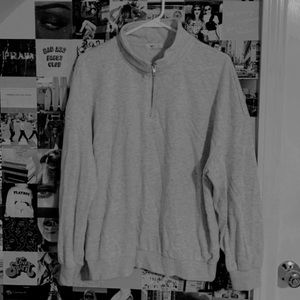 Half zip sweater